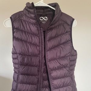 Purple Puffer Vest